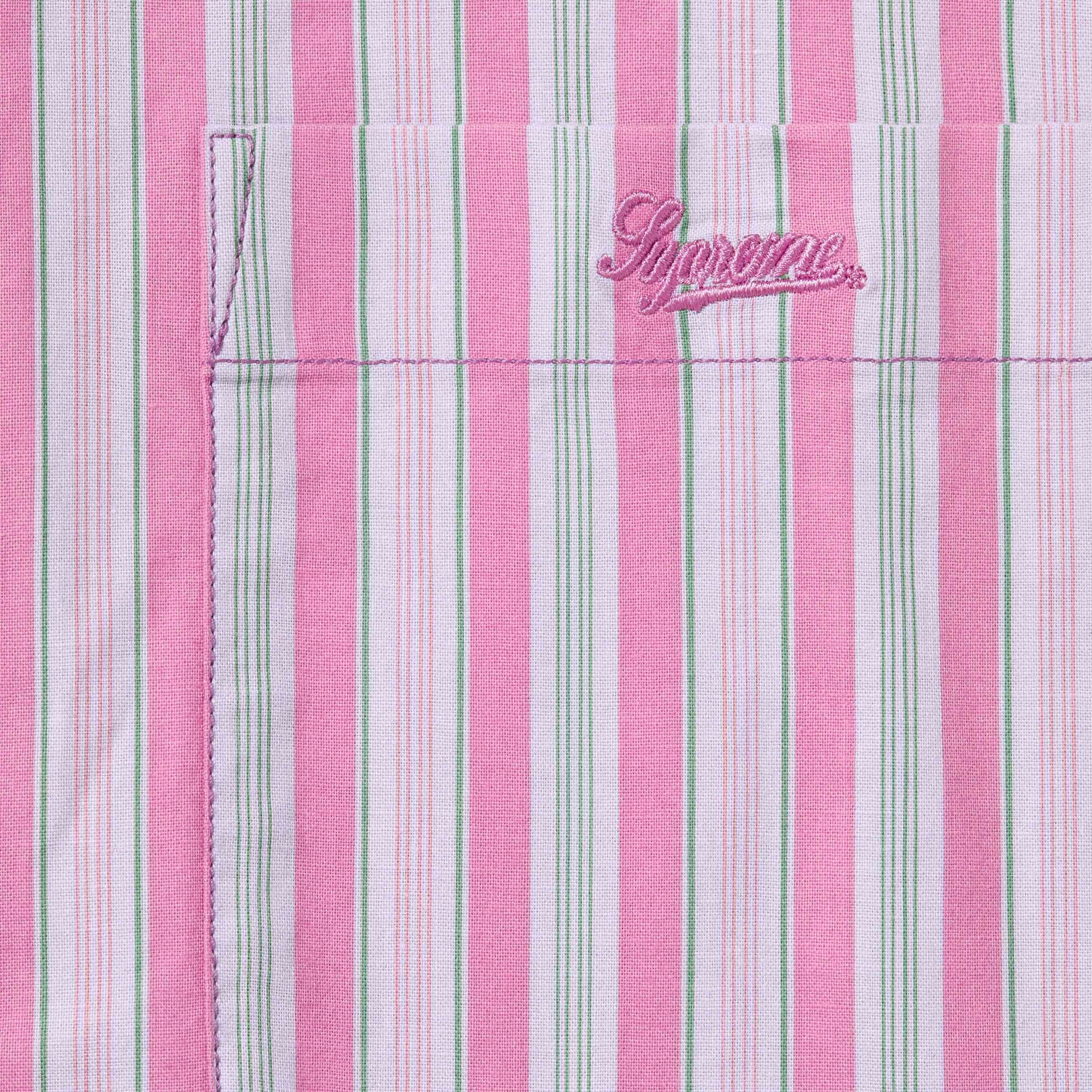 Loose Fit Multi Stripe S/S Shirt view 6